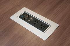 Conference Table Power Outlet Box